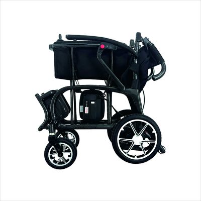 13KG Lightweight Folding Carbon Fiber Electric Wheelchair with Magnesium Alloy Wheels