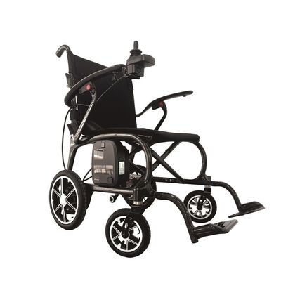 Electromagnetic Braking Electric Wheelchair with Adjustable Height and Remote Control