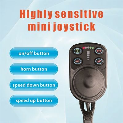 Remote Control Electric Wheelchair with Lightweight Design and Carbon Fiber Frame