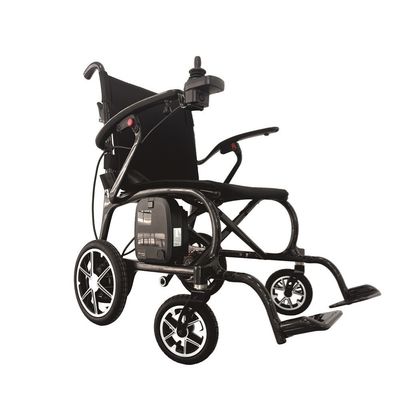 Compact Size Electric Wheelchair with Carbon Fiber Frame and Brushless Motors