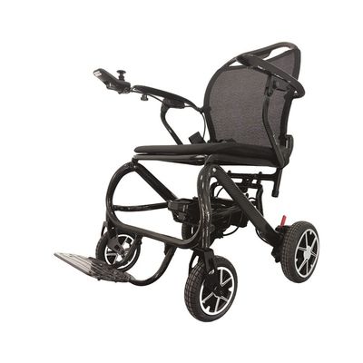 Lightweight Mini Electric Wheelchair with All Carbon Fiber Frame and Brushless Motors