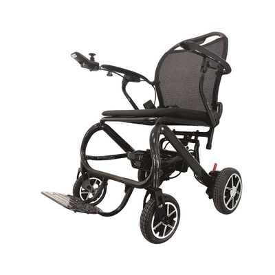 Lightweight Electric Wheelchair with Electromagnetic Braking and Foldable Design