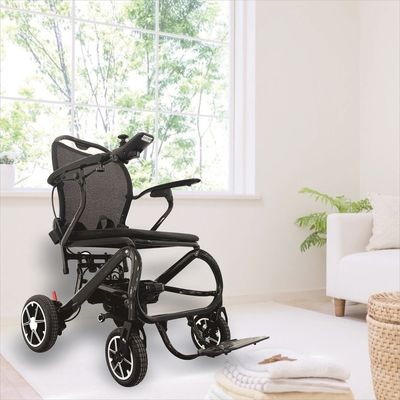 Foldable Electric Wheelchair Portable And Easy To Travel For Disabled And The Elderly