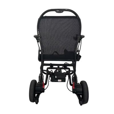Foldable Electric Wheelchair with 10km Driving Distance and W460mm*D390mm Seat Size