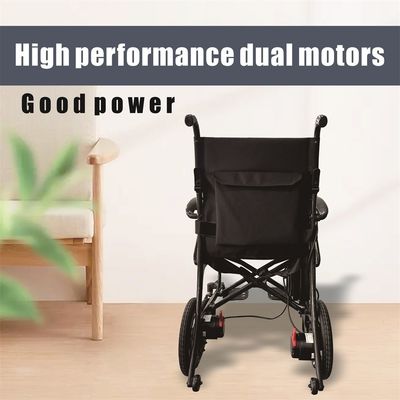 Electric Wheelchair with DC24V150W*2 Motor and Folding Size 730mm*310mm*710mm