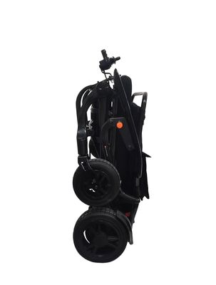 Electromagnetic Braking Carbon Fiber Electric Wheelchair for Elderly and Disabled