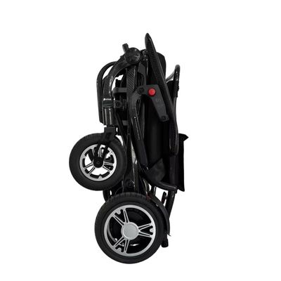 Electric Wheelchair with All Carbon Fiber Frame T700 and Electromagnetic Braking