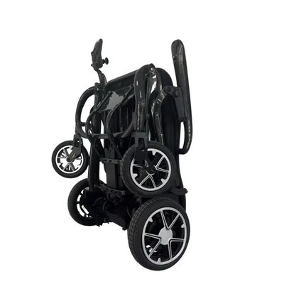 300lbs Load Capacity Electric Wheelchair with Foldable Design and Carbon Fiber Material