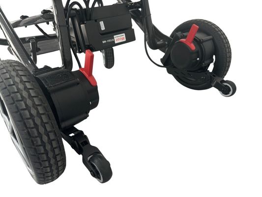300lbs Load Capacity Electric Wheelchair with Foldable Design and Carbon Fiber Material