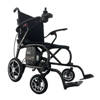 CARBON FIBER WHEELCHAIR Lightweight and Foldable Electric Wheelchair with Powerful Motor