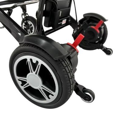 Lightweight Carbon Fiber Electric Wheelchair for Disabled and Handicapped Foldable Design