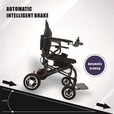 Electric Folding Wheelchair with Carbon Fiber Material and 6km/h Speed