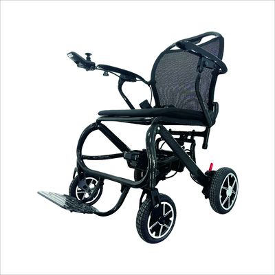 Electric Wheelchair with Magnesium Alloy Wheels 230mm/180mm and 10km Driving Range