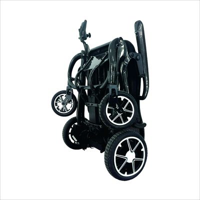 Electric Wheelchair with Magnesium Alloy Wheels 230mm/180mm and 10km Driving Range