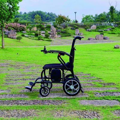 300lbs Loading Assurance Full Carbon Fiber Motorized Wheelchair with Brushless Motor