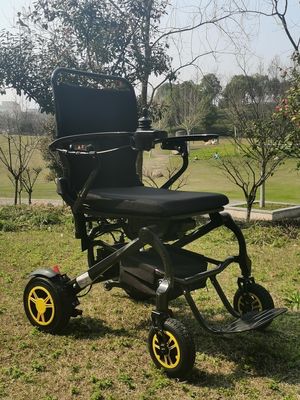 10km Driving Distance Electric Wheelchair Made of Carbon Fiber for Disabled People