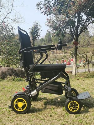 10km Driving Distance Electric Wheelchair Made of Carbon Fiber for Disabled People