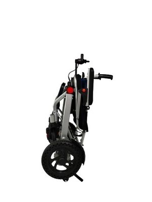 Aluminum Transit Wheelchair with T700 Aluminum Alloy Frame and Electromagnetic Braking