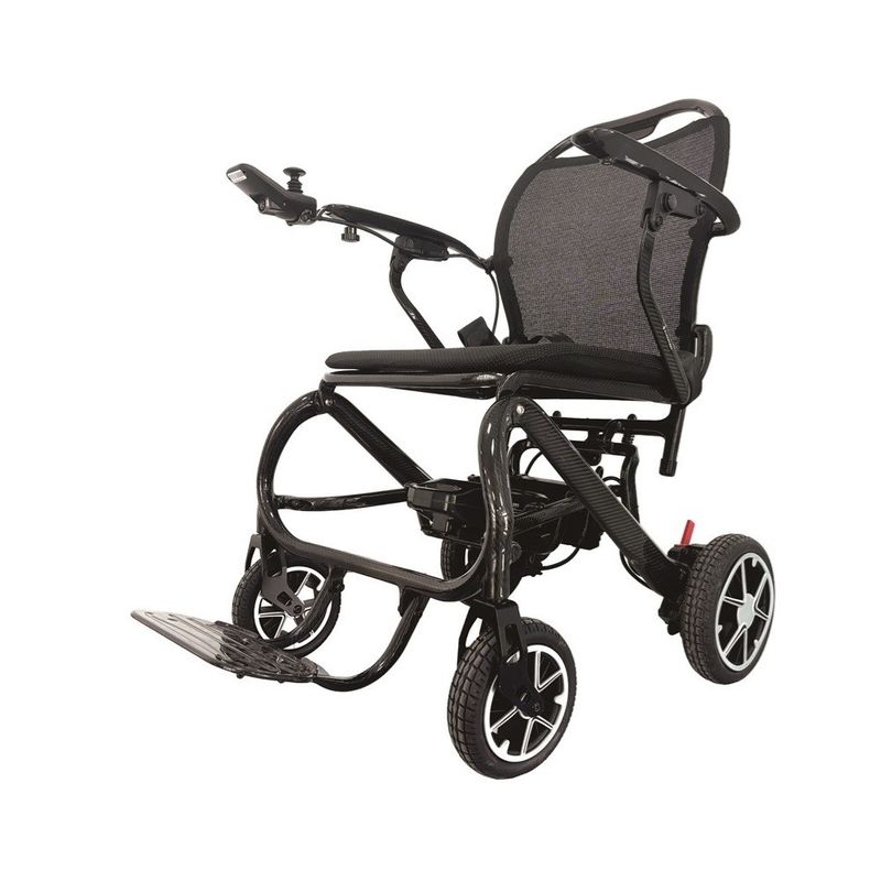 Foldable Electric Wheelchair Portable And Easy To Travel For Disabled And The Elderly