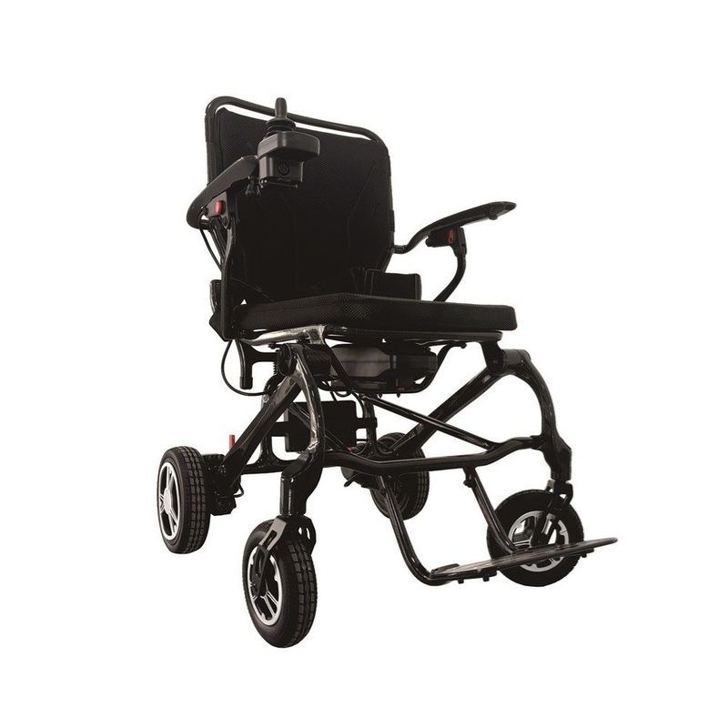 Electric Mobility Wheelchairs for Disabled 215mm Rear Wheel and Magnesium Alloy Core