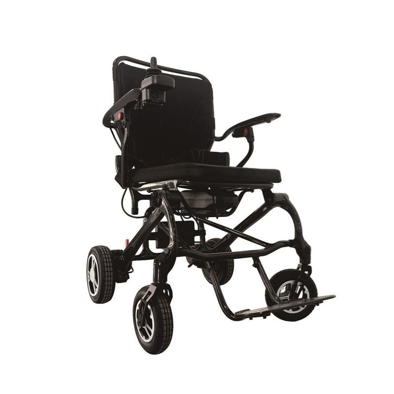 Direct Electric Foldable Wheelchair with CARBON FIRBER WHEELCHAIR Seat Size W500*D420mm