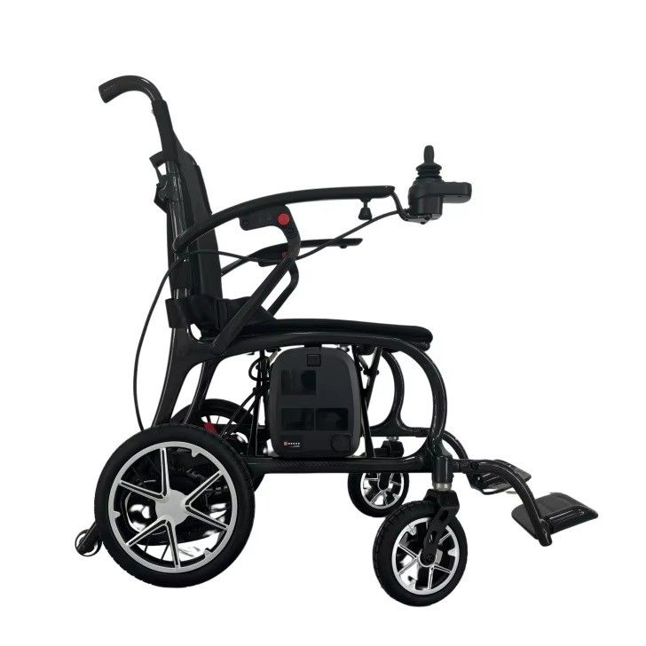 Electric Wheelchair with DC24V150W*2 Motor and Folding Size 730mm*310mm*710mm