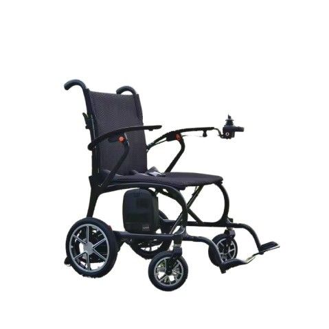 Ultra Light 11.5 kg Electric Wheelchair with Magnesium Alloy Wheels and Foldable Design